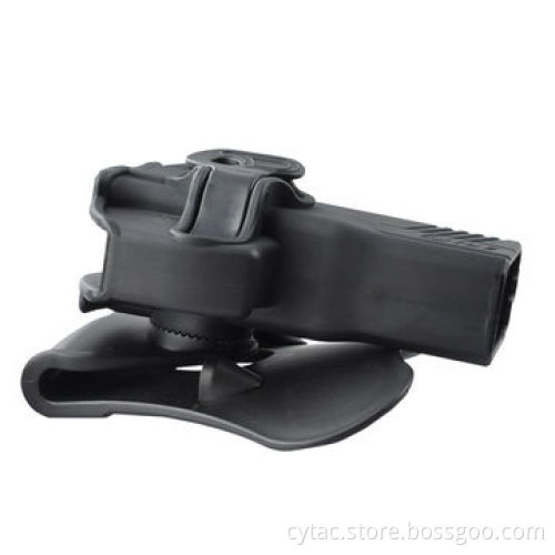 Tactical Black Polymer Pistol Holster for Taurus PT800